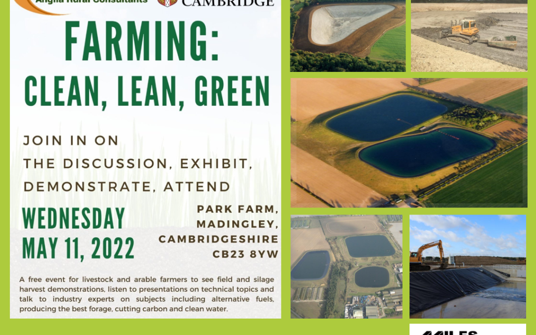 Farming Clean, Lean, Green event 11th of May