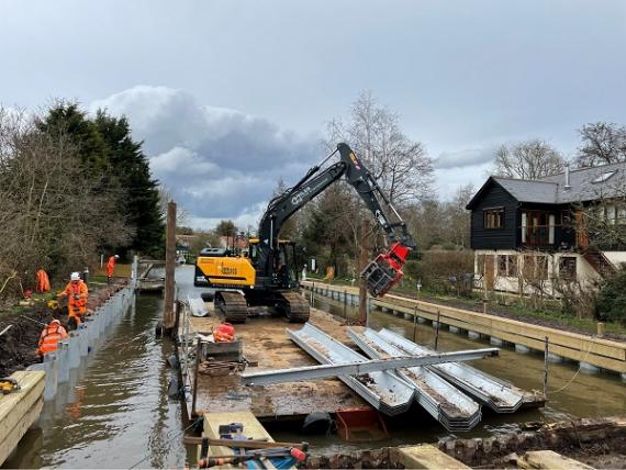 Neatishead Staithe Public Mooring Refurbishment