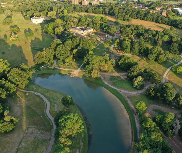 new lined lake for lewisham council london