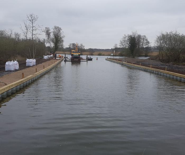 sheet piling and other bank revetment services