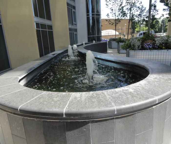 water features and fountains