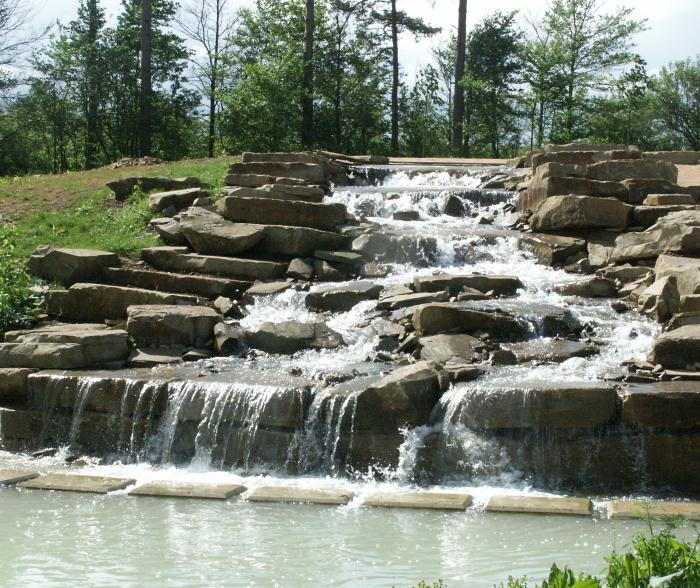 waterfalls